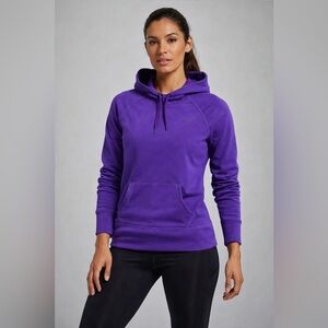 Nike Women's Purple Therma-Fit Hooded Sweatshirt